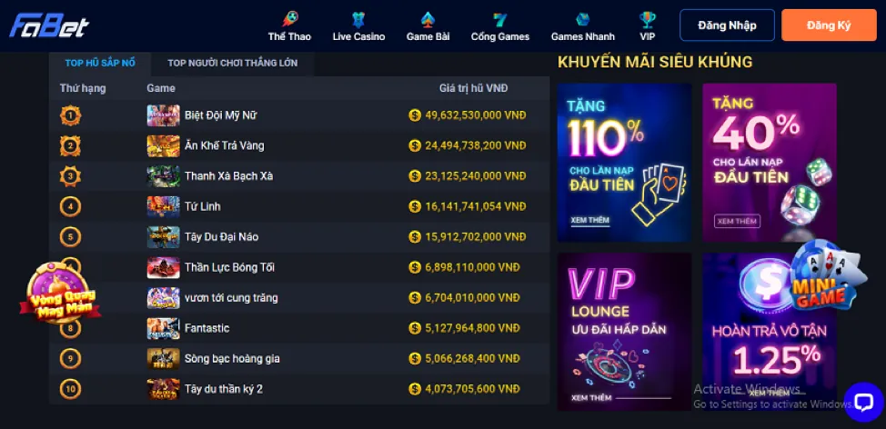 Minh họa sự đa dạng của các trò chơi trên 32win11 app: cá cược thể thao, casino trực tiếp, nổ hũ, bắn cá